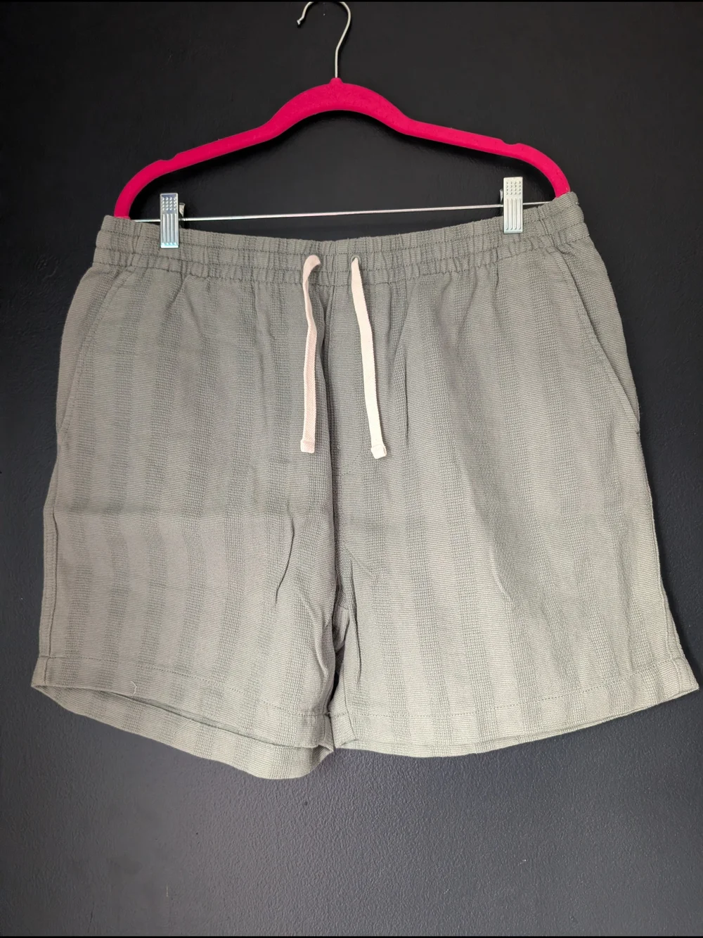 J. Crew Men's L Sage Green Cotton Shorts